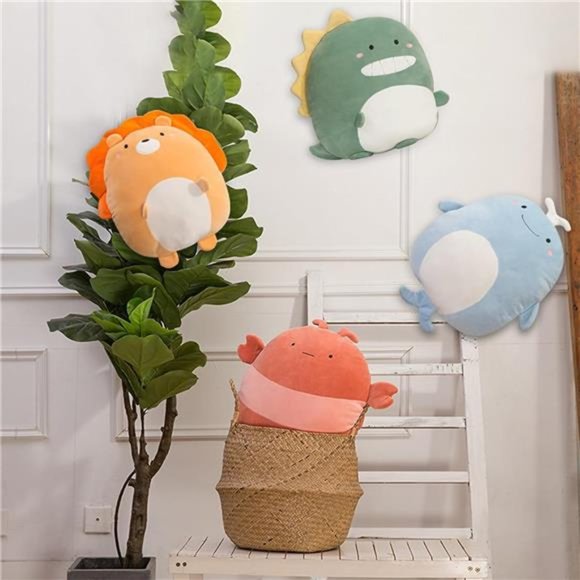 Stuffed Animal Toy Cute Penguin Plush Pillow, 8 inch Gifts for Boys and Girls - Picture 5 of 7